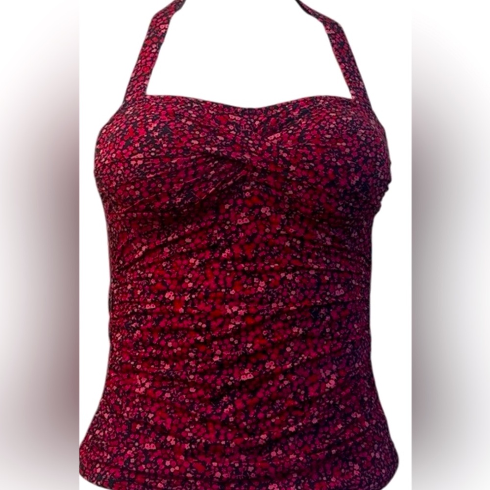 Garnet Hill swimwear top women size 2